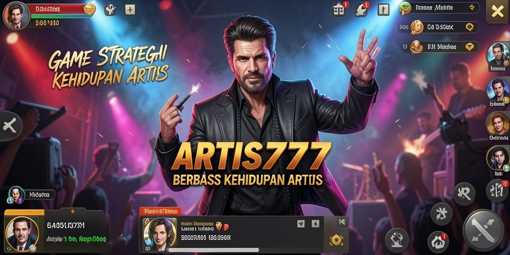 Tampilan gameplay seru di dunia hiburan ARTIS777.