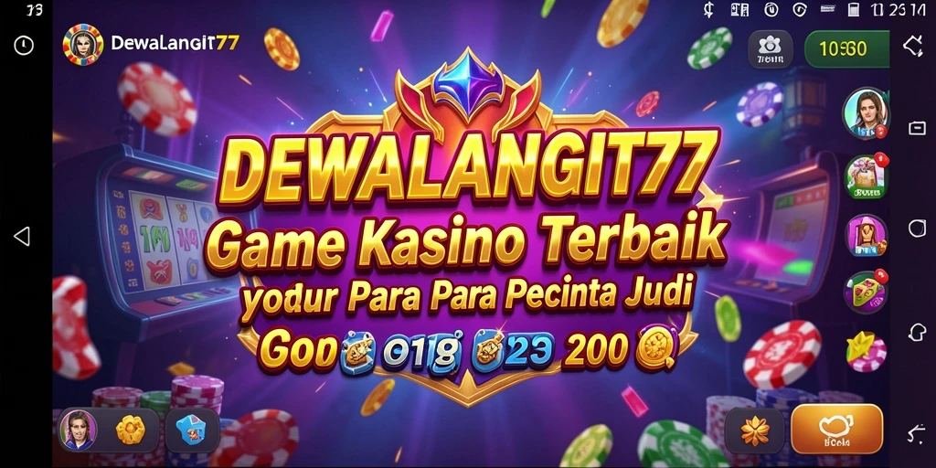 Tampilan gameplay <strong>DEWALANGIT77</strong> yang menarik dengan pengalaman Kasino premium.
